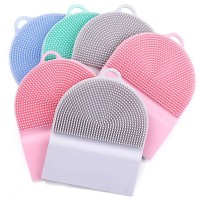 XueXiang Amazon Hot Sales Silicone Brush Dishwashing Kitchen Tool Reusable Silicone Tableware Brush